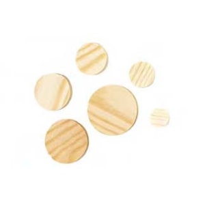 Puidust tapiplaadid d=20mm 40 tk.
