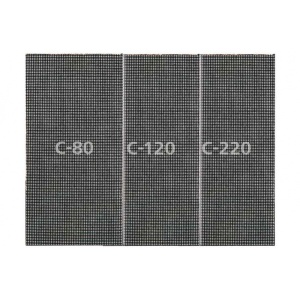 Raspelriide(võrk) komplekt 115x230mm K80/K120/K220 5 tk