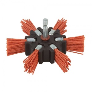 Ketashari trellile 100mm x 1/4" saba nailon punane