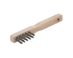 Käsihari 200mm 3-realine terastraat puitkäepide *