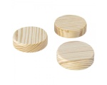 Puidust tapiplaadid Ø40mm 8 tk.