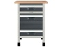 Töölaud "töökõrgus 860 mm, lauaplaat 650 x 650 mm 2 sahtlit suuruses M, 1 sahtel suuruses L"