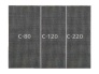 Raspelriide(võrk) komplekt 115x230mm K80/K120/K220 5 tk