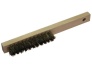 Käsihari 220mm 4-realine messingtraat puitkäepide *